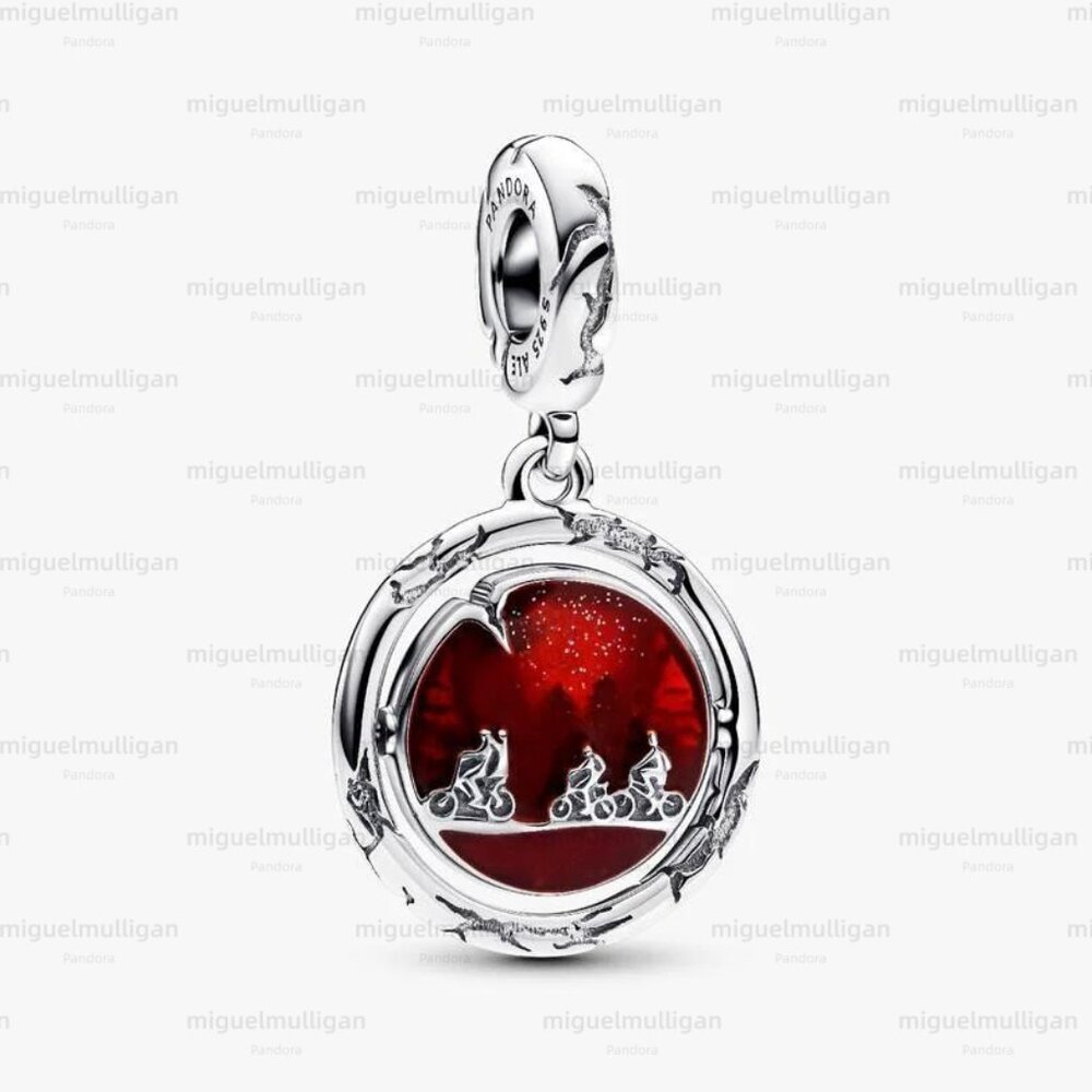 Pandora Stranger Things Glow-in-the-dark Upside Down Dangle Charm